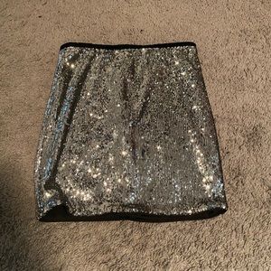 Forever 21 sequin skirt